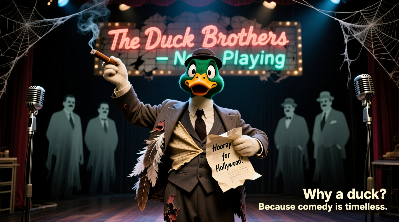 why a duck unpacking the marx brothers classic routine