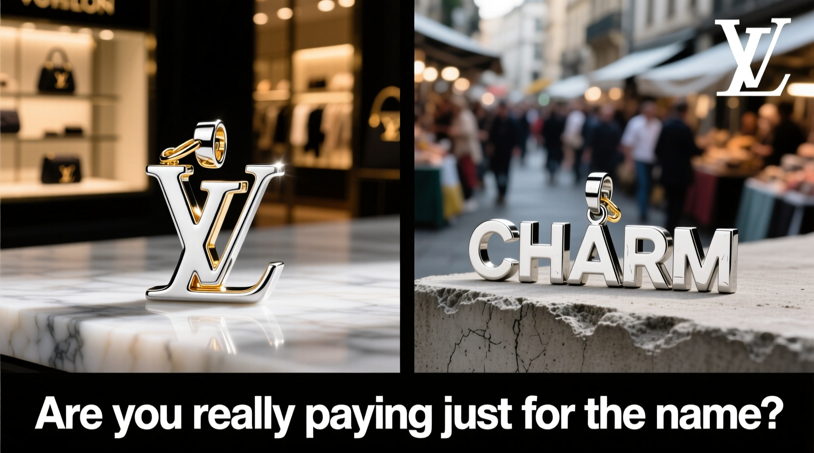 designer vs generic bag charms are you really paying just for the name