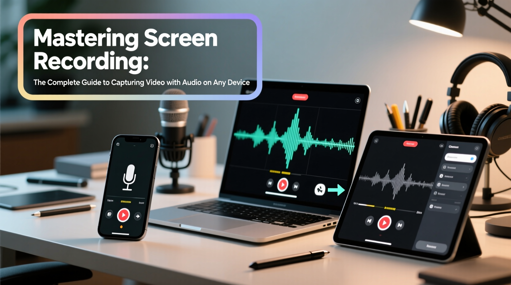 mastering screen recording a complete guide to capture video with audio on any device