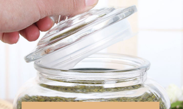 Glass Mason Jar Fruit Canning Jar with Lid Wide Mouth canning glass jars