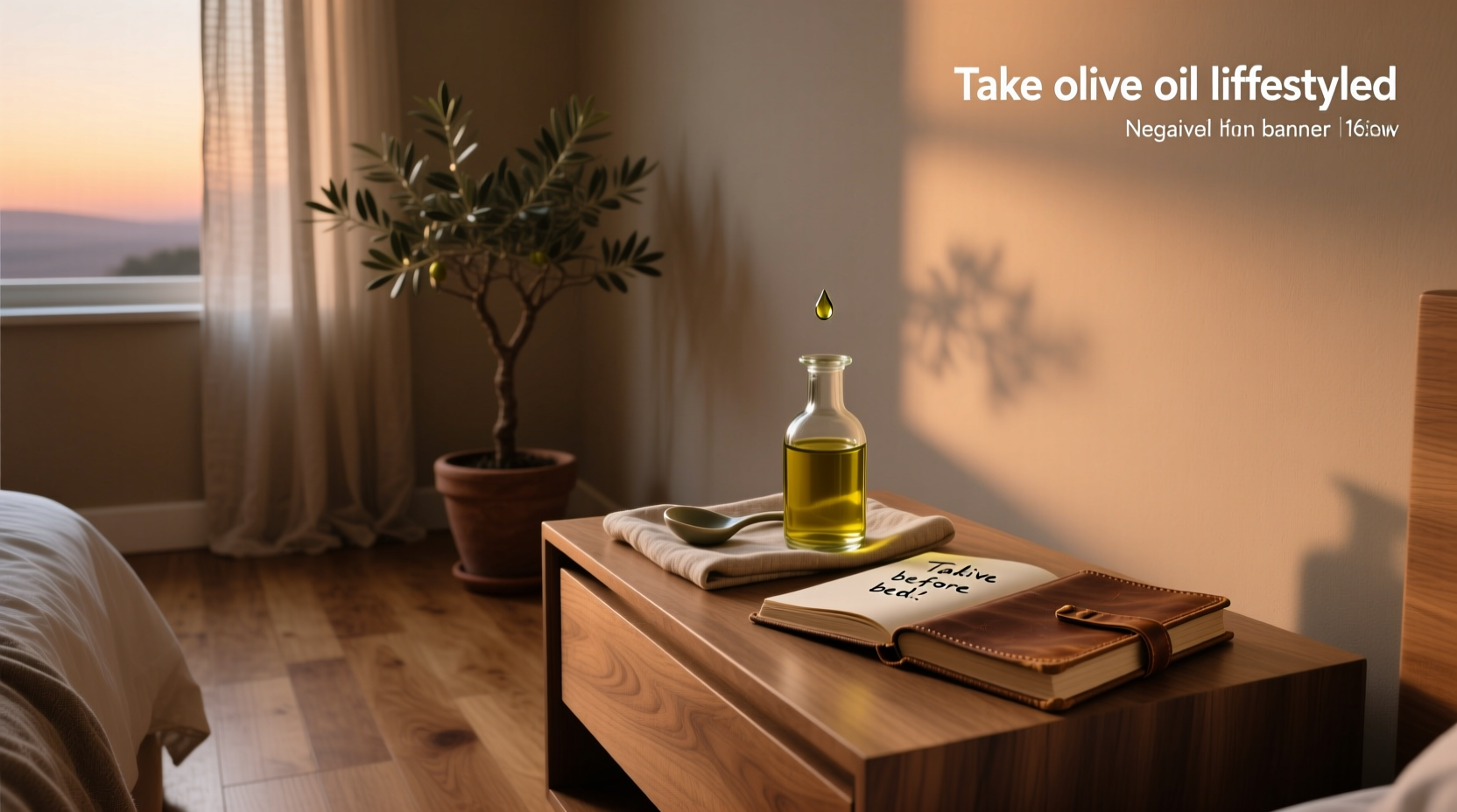 olive oil before bed benefits risks