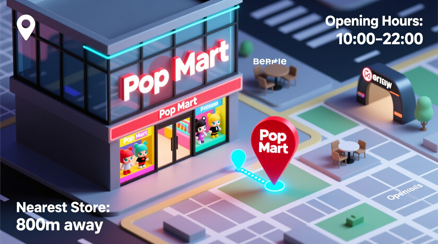 what is the nearest pop mart to me