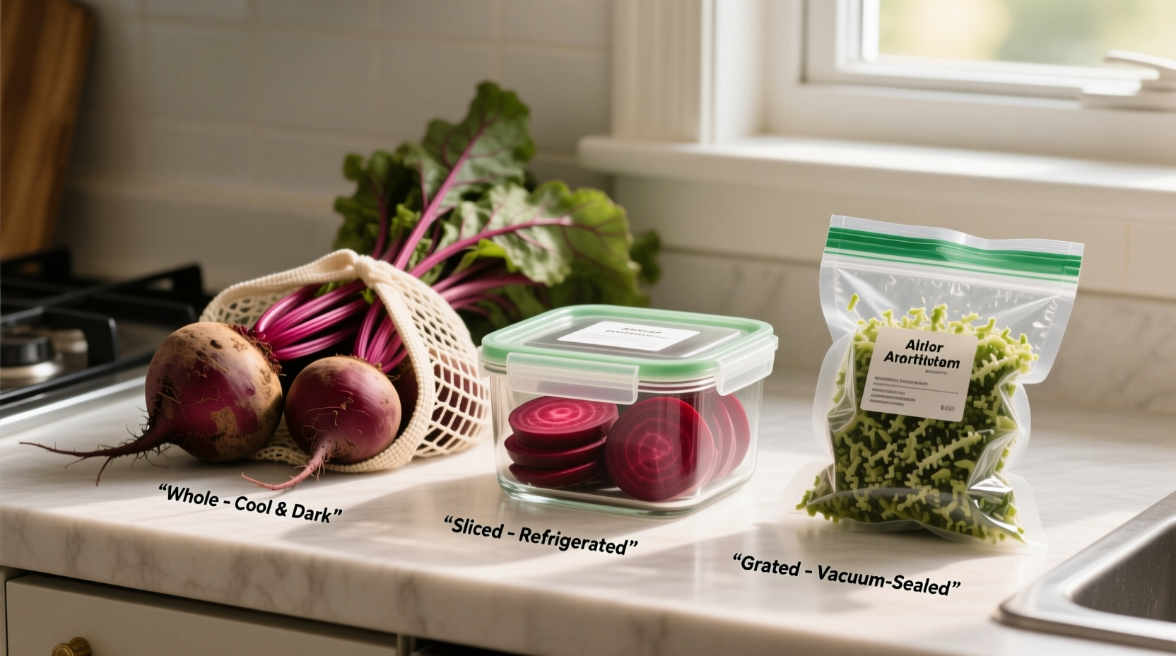how to store beets