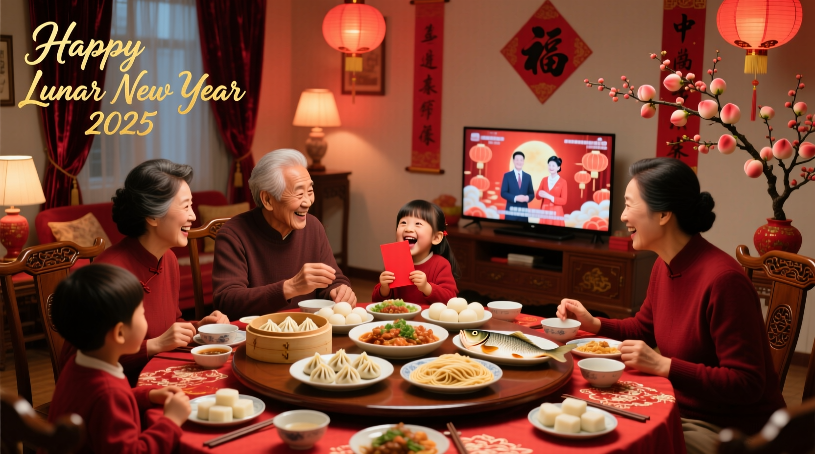 how to celebrate chinese new year at home with family