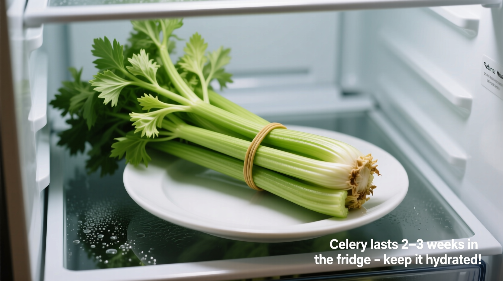 how long will celery last in the fridge