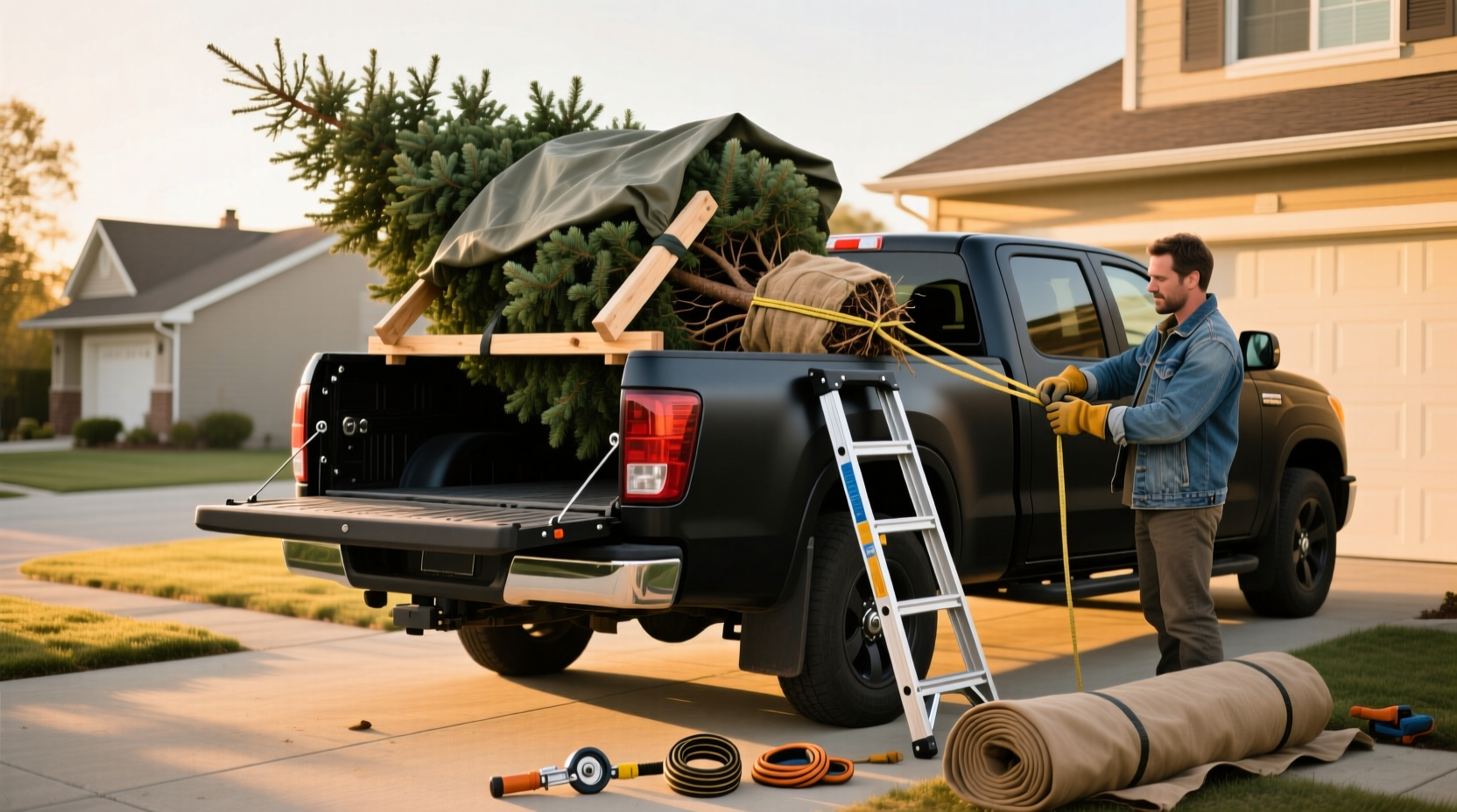 How to Transport Trees in a Pickup Truck Guide