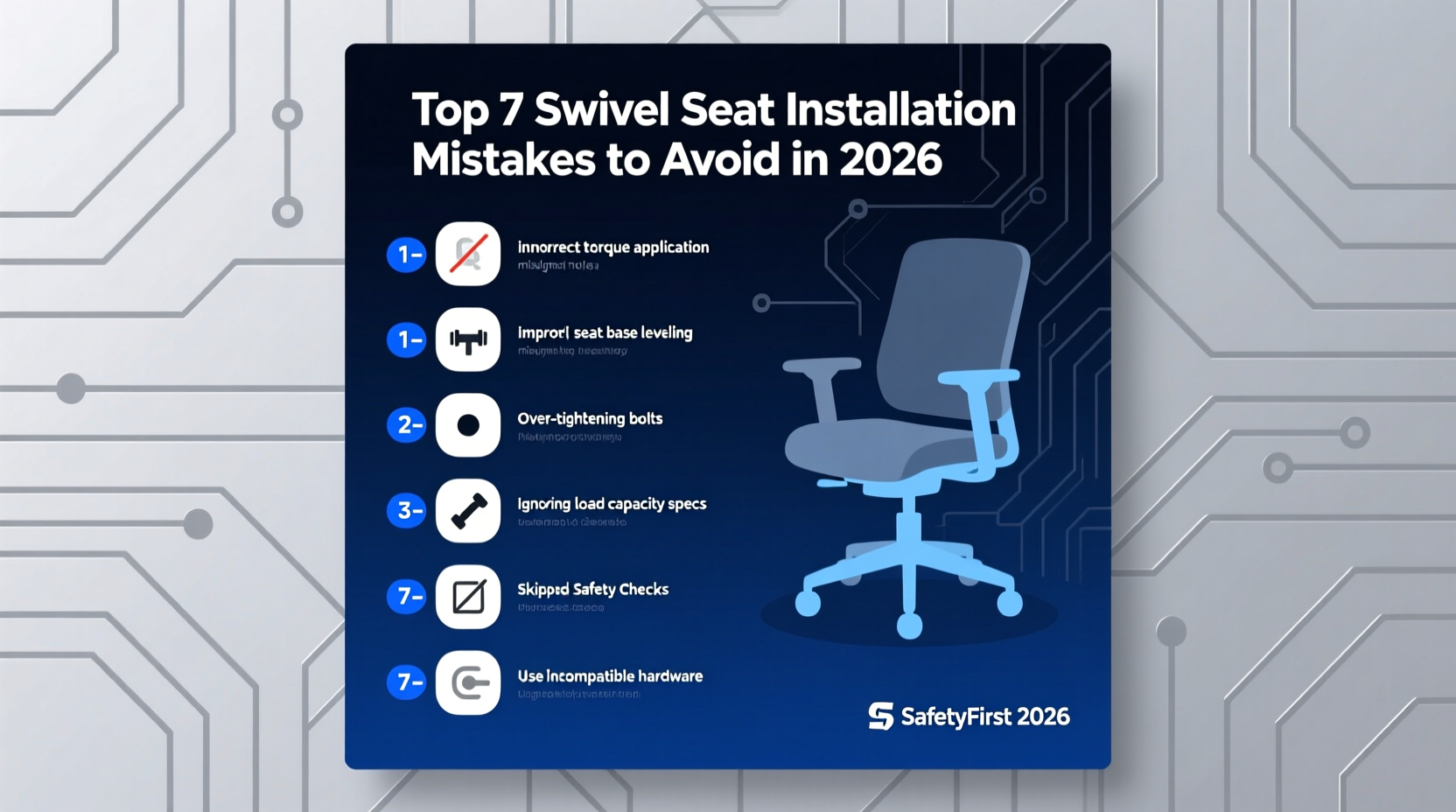 swivel seat mistakes 2026