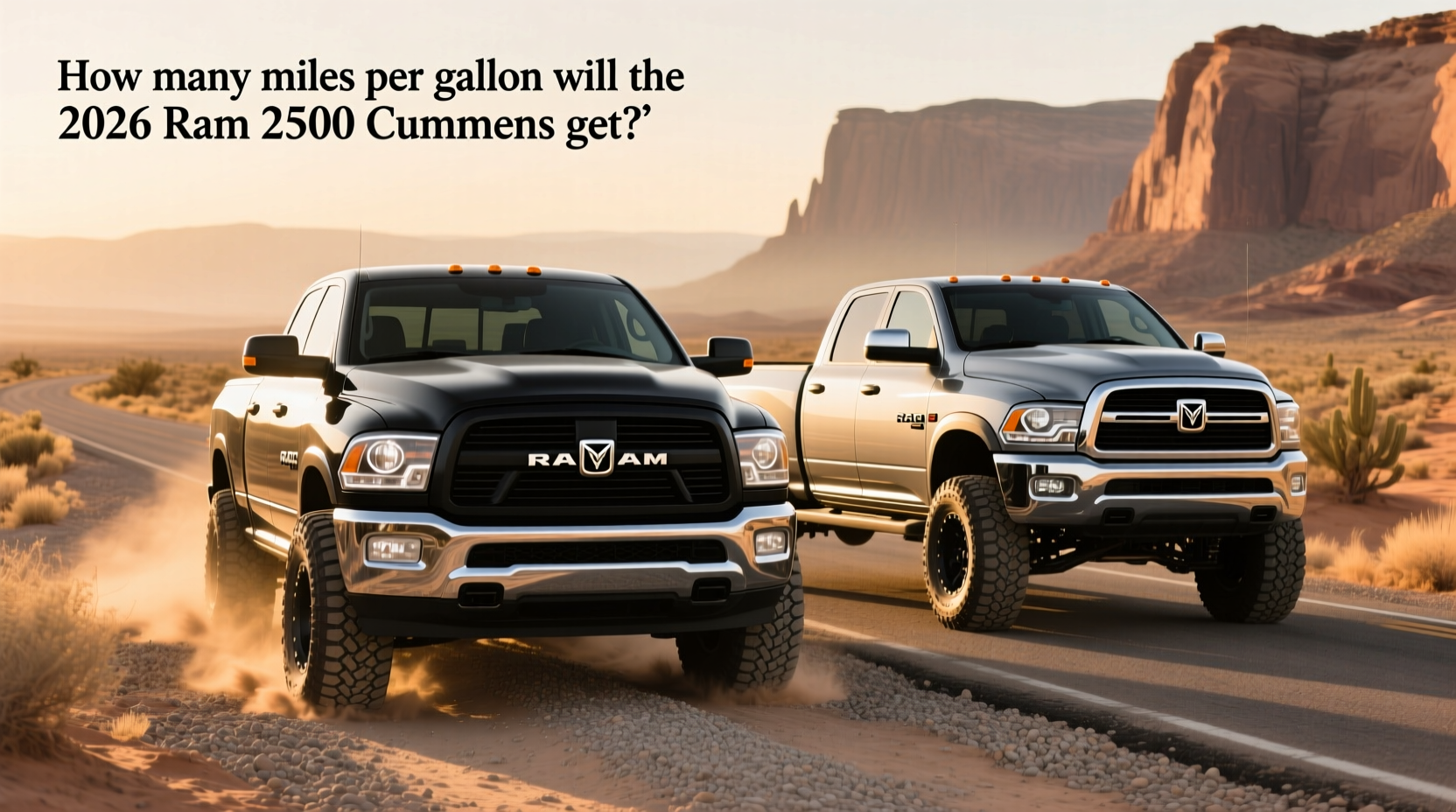 2026 Ram 2500 Fuel Efficiency Guide