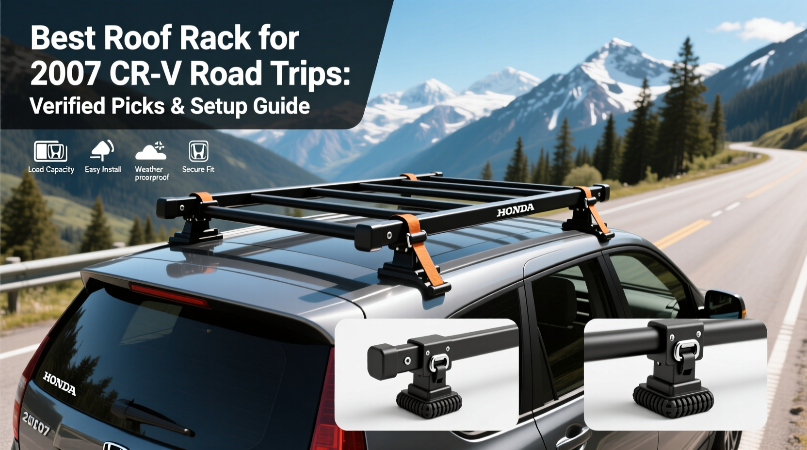 crv 2007 roof rack road trips