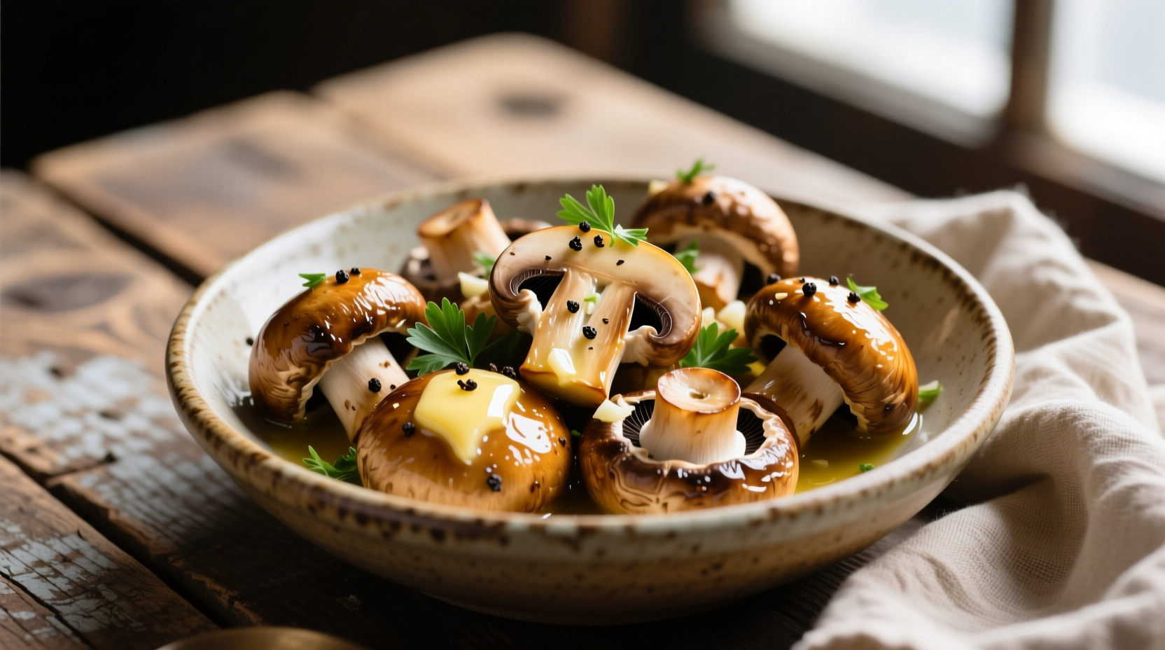Perfect Garlic Butter Mushrooms Recipe in 15 Minutes