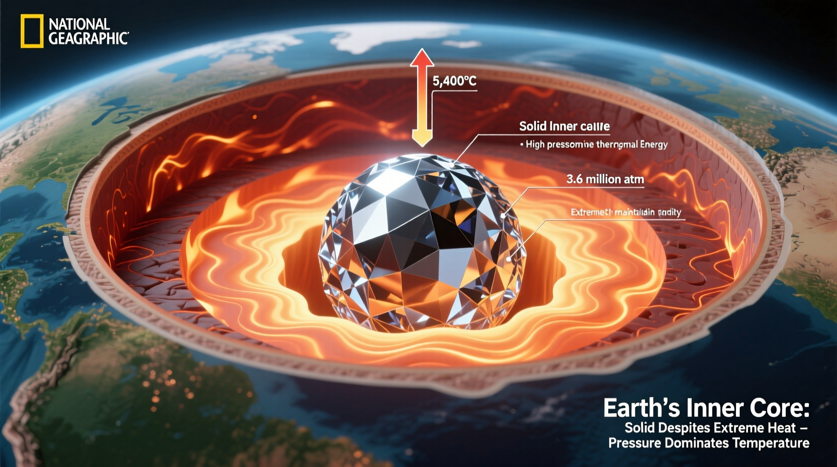 why is earths inner core solid understanding the science 2