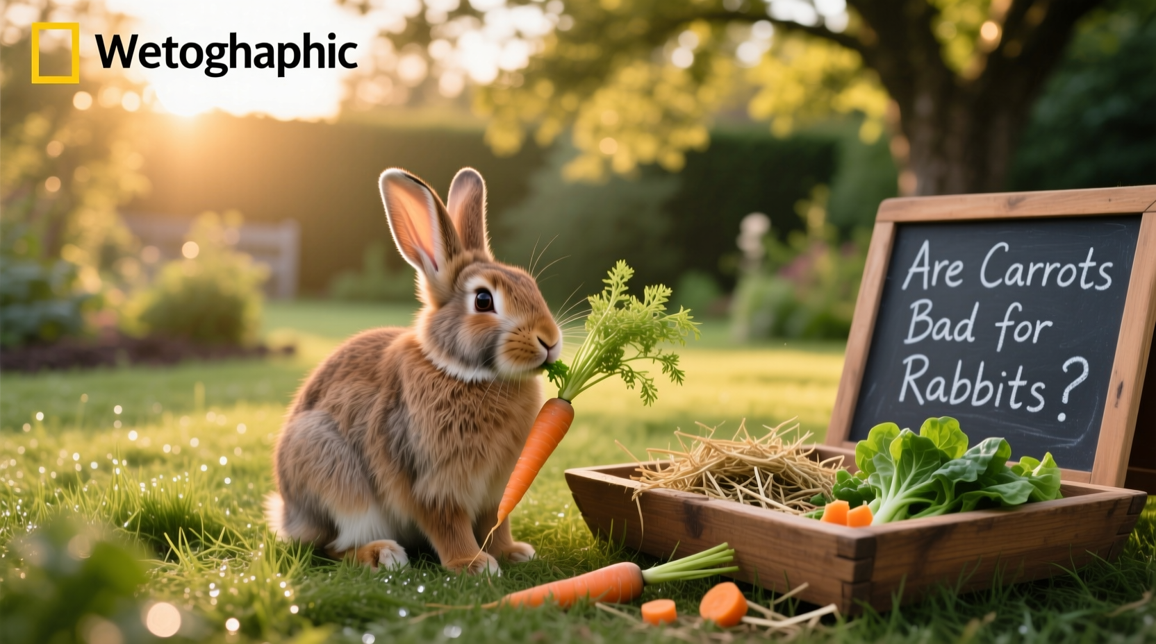 are carrots bad for rabbits