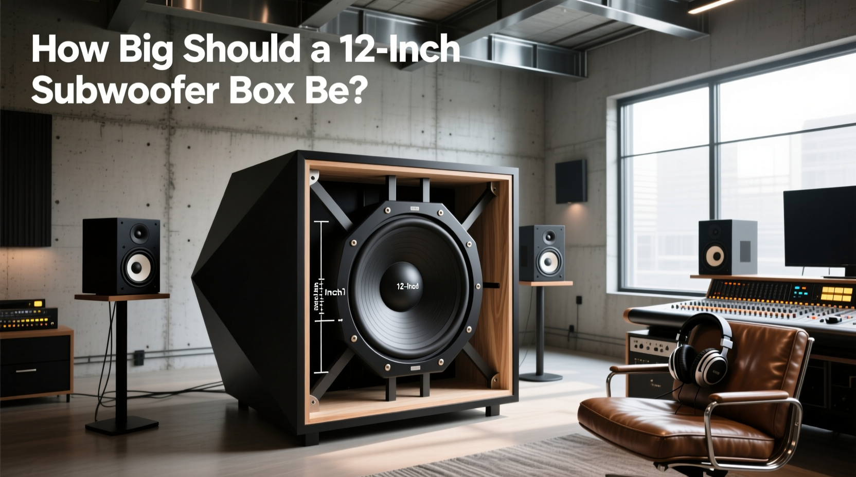 How to Choose 12 Ported Subwoofer Box Design: Size & Buying Guide