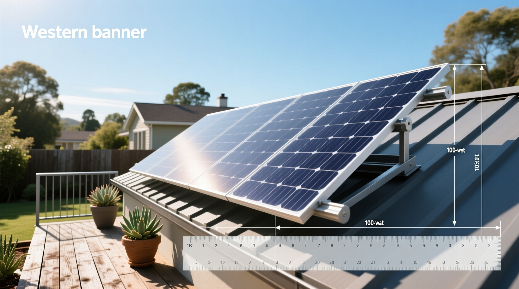 100w solar panel dimensions guide
