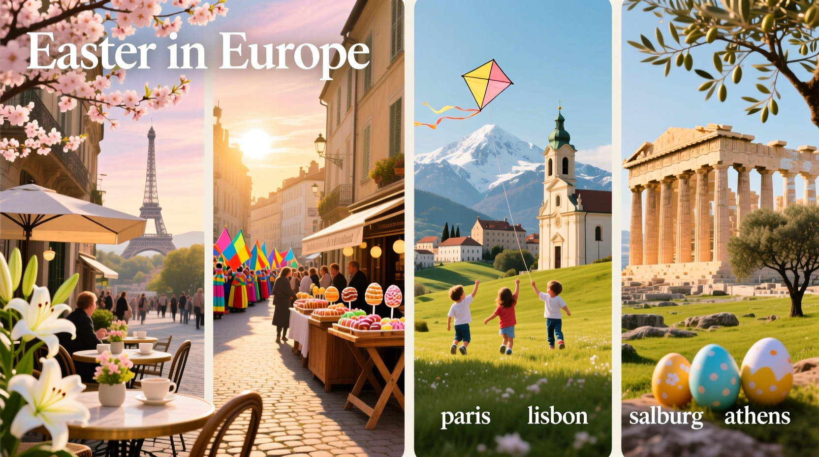 where to go in europe during easter