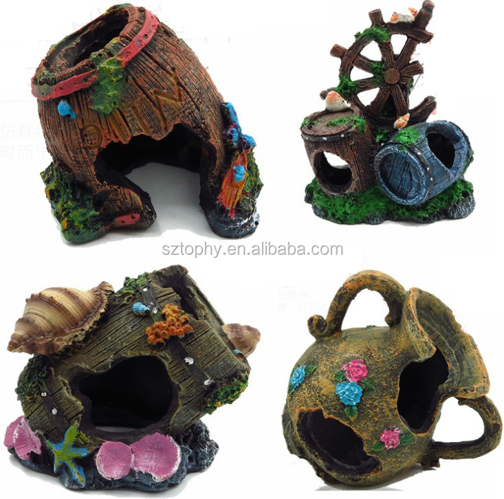 Fish Tank Accessories - Elegant Resin Crafts & Decor Fish Tank Accessories - Elegant Resin Crafts & Decor