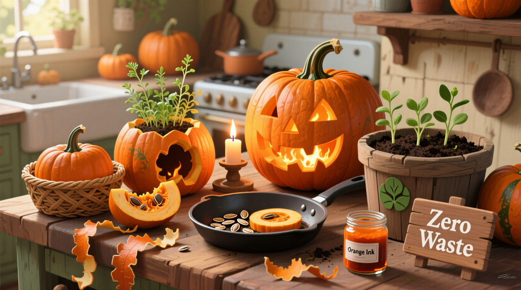 ways to reuse pumpkins