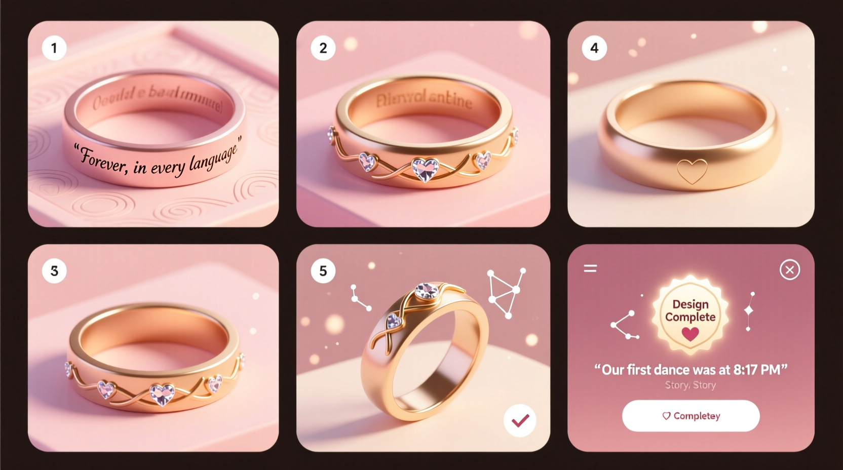 Step By Step Guide To Designing A Custom Wedding Ring Online That ...