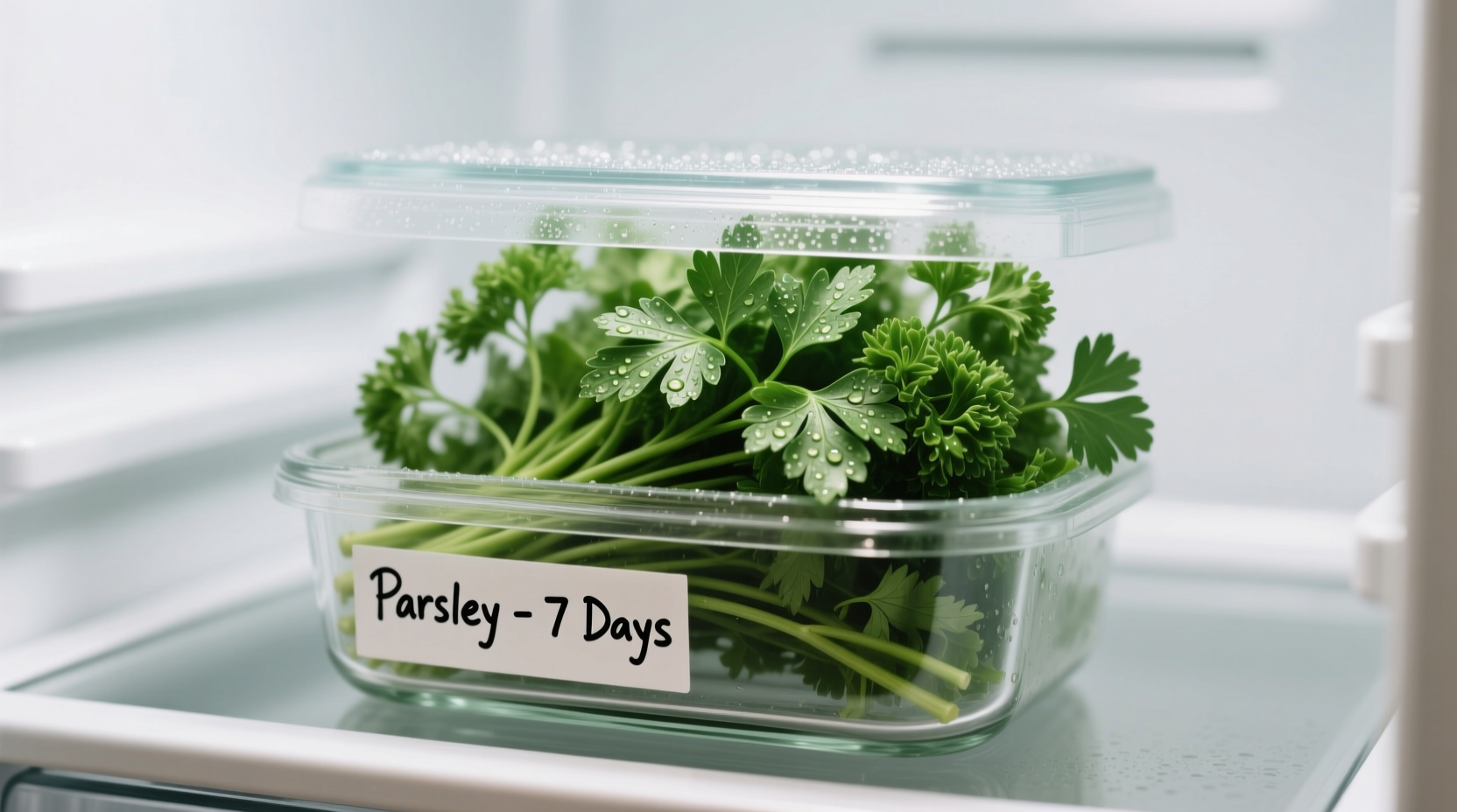how long is parsley good for in the fridge