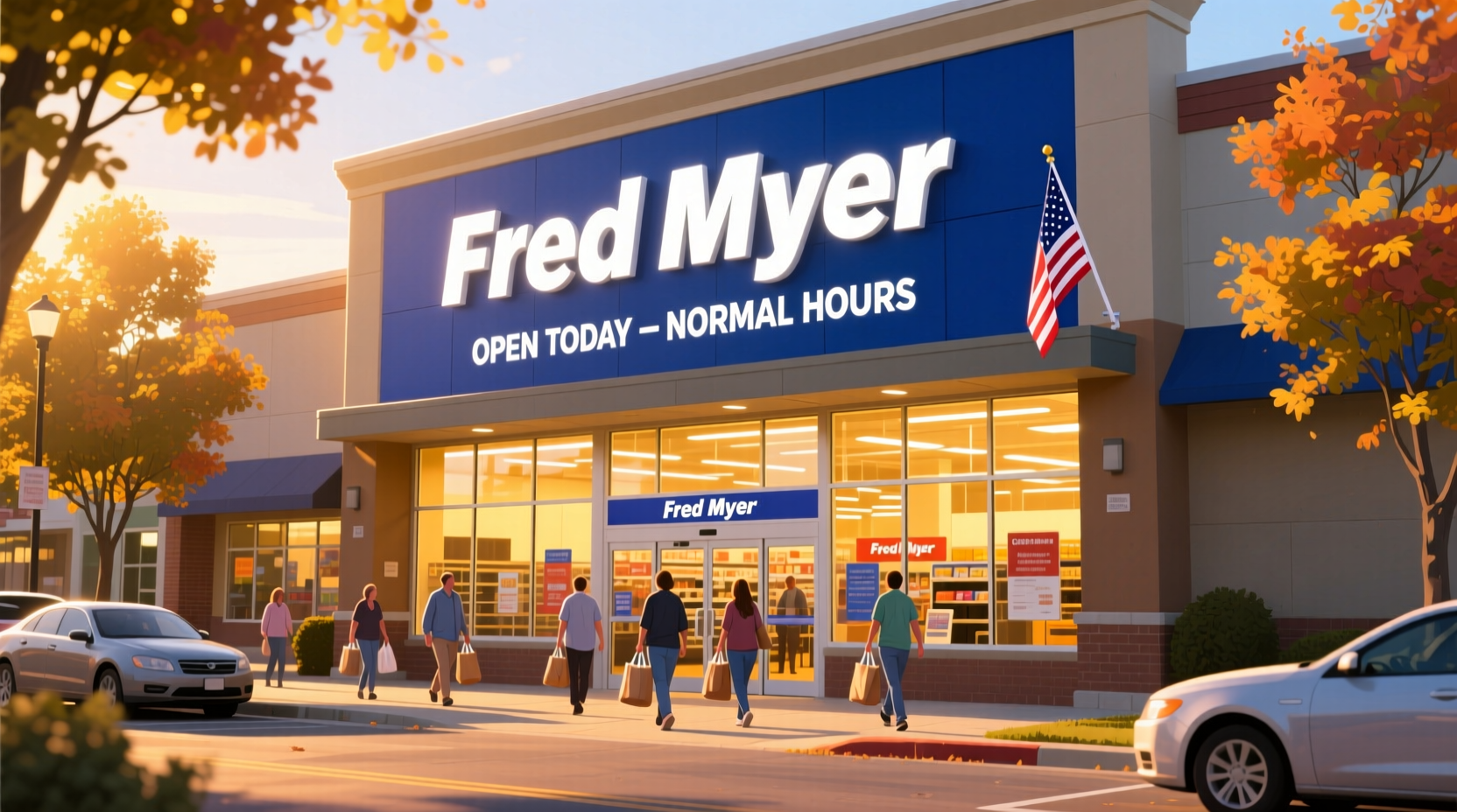 is fred meyer open on labor day