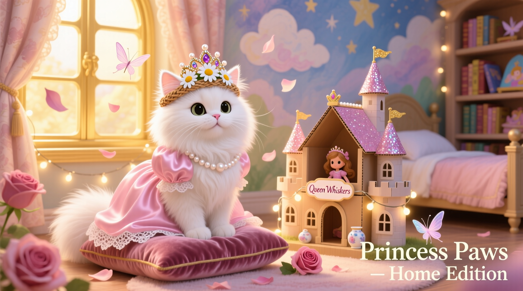 charming and easy ways to make your pet look like a princess at home
