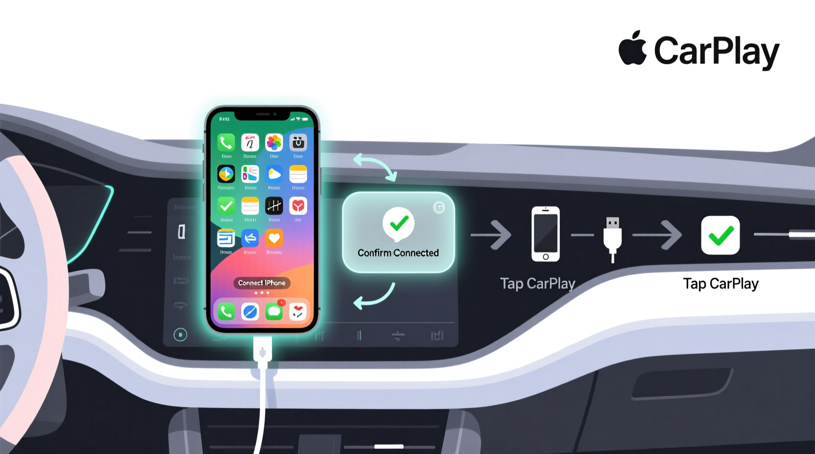 mastering carplay a step by step guide to effortless iphone integration in your car