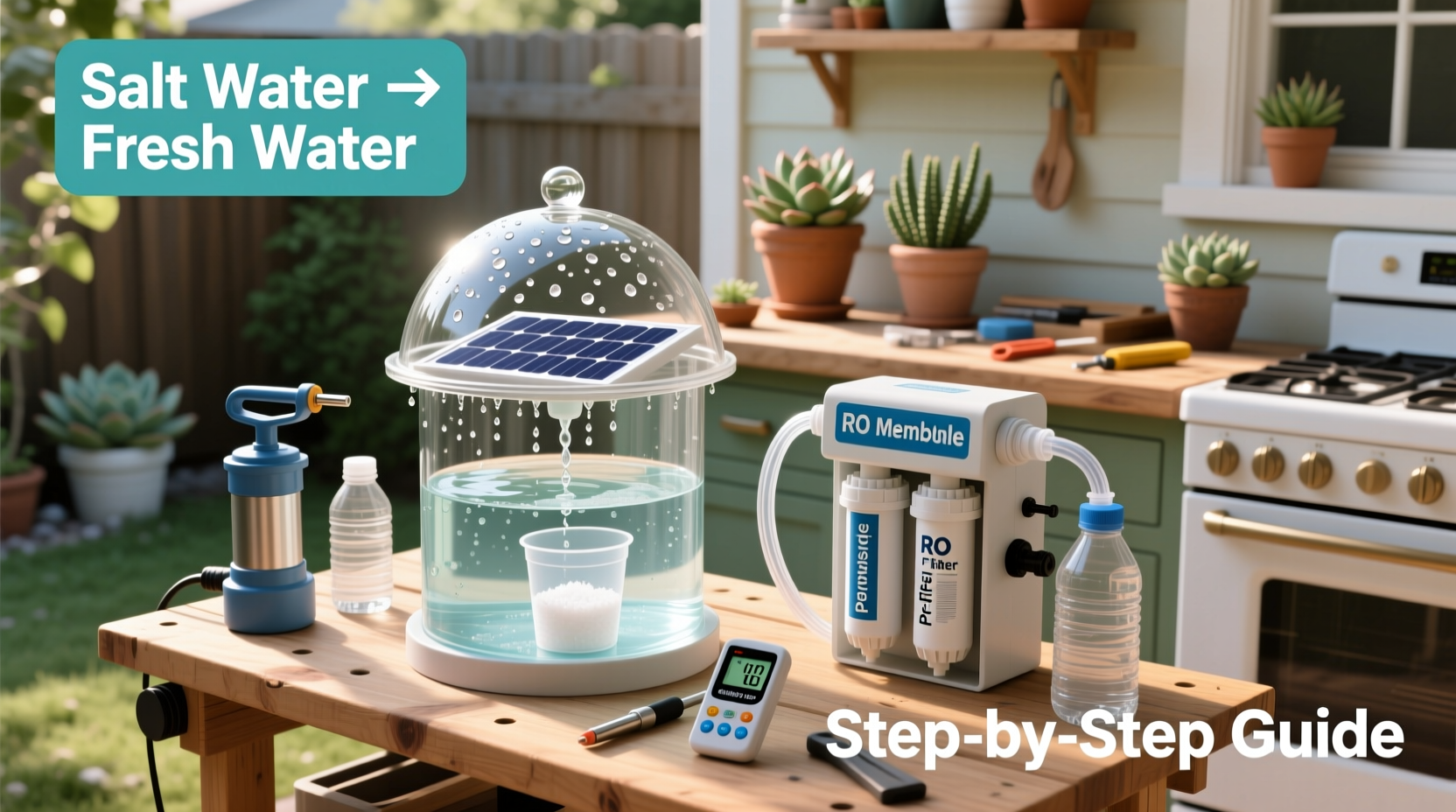 effective methods for desalinating ocean water at home practical tips and tools