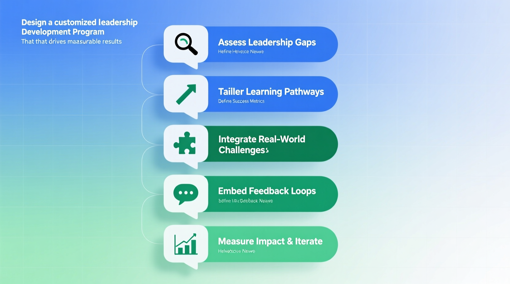 effective steps to design a customized leadership development program that drives results