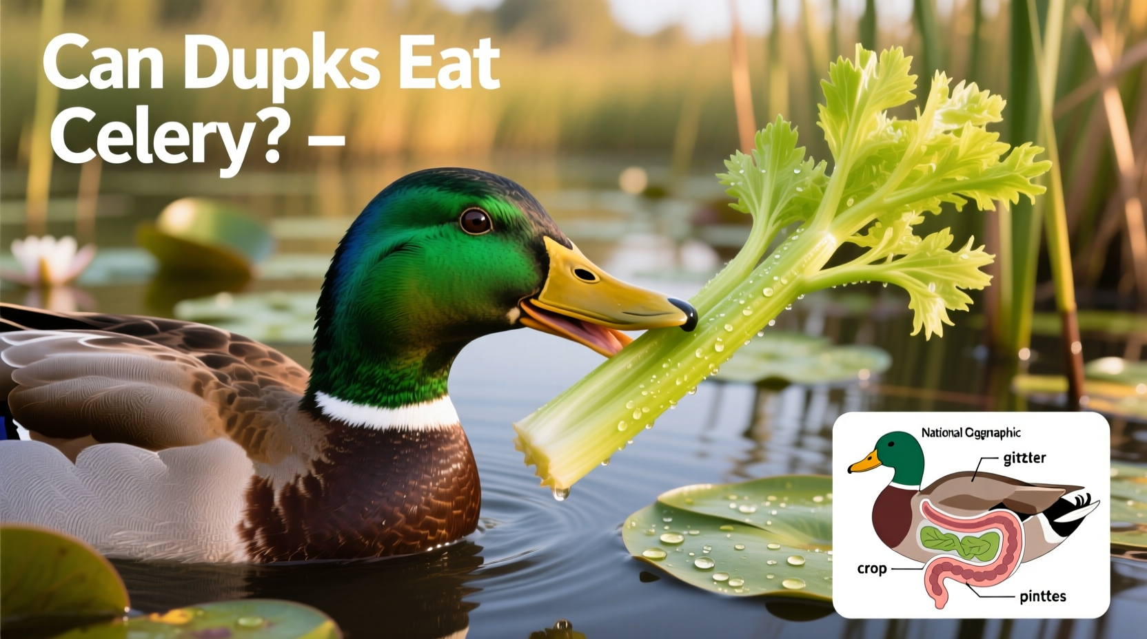 Can Ducks Eat Celery? Safe Feeding Guide