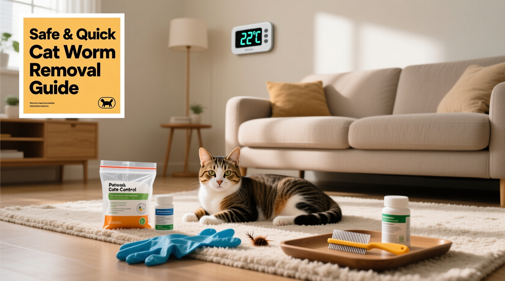 effective home strategies how to get rid of cat worms in the house safely and quickly