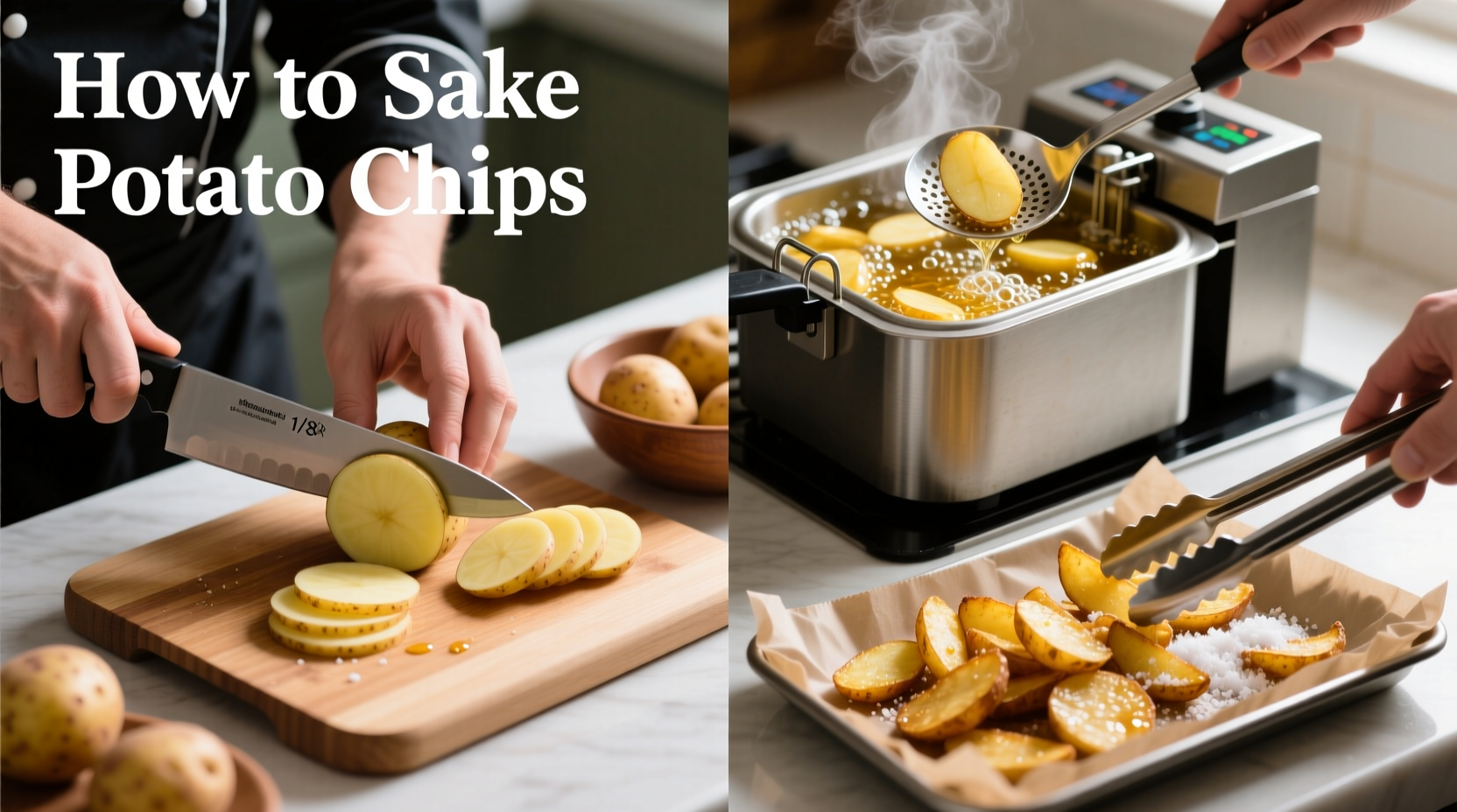 how to make potato chips