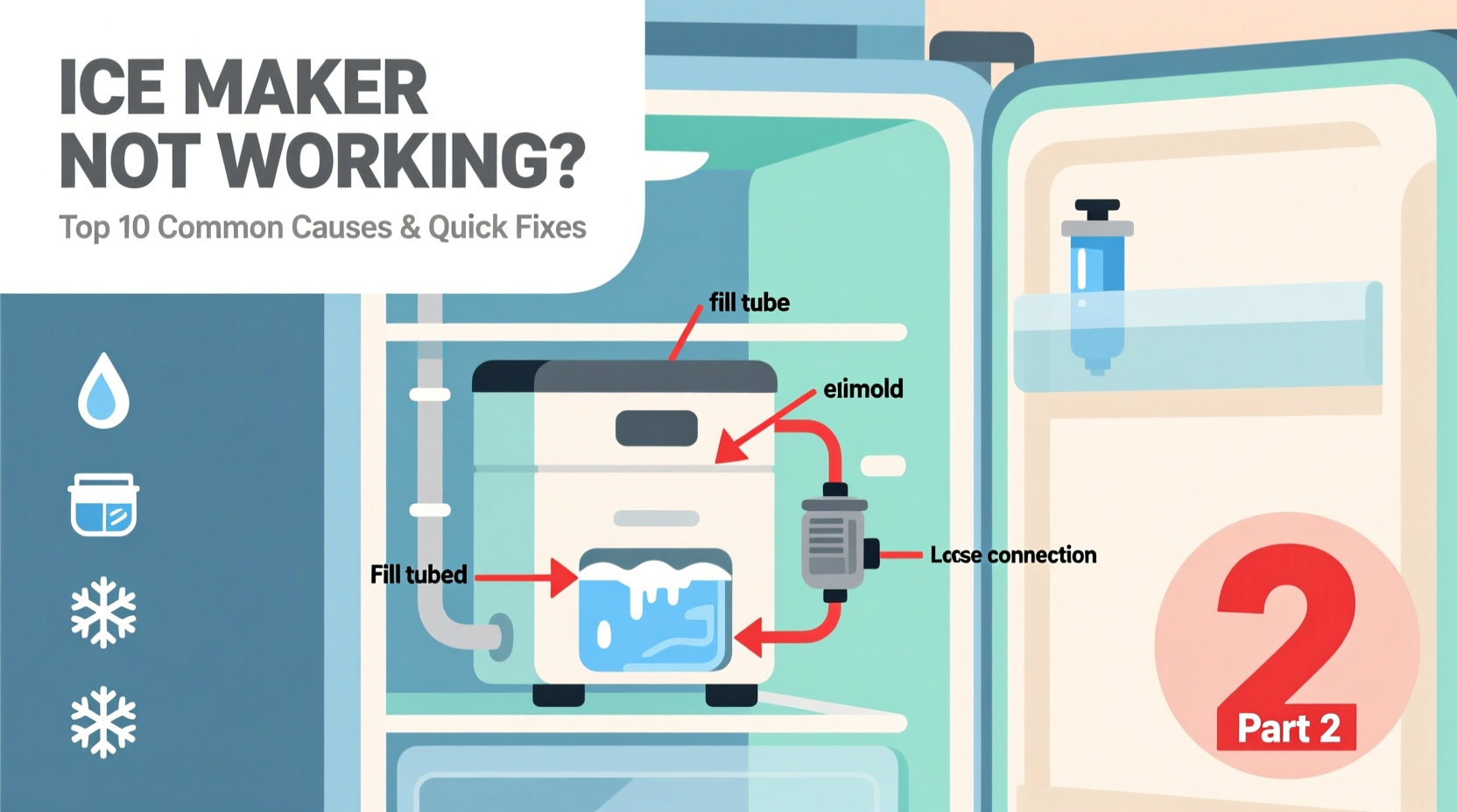ice maker not working troubleshooting tips common causes 2