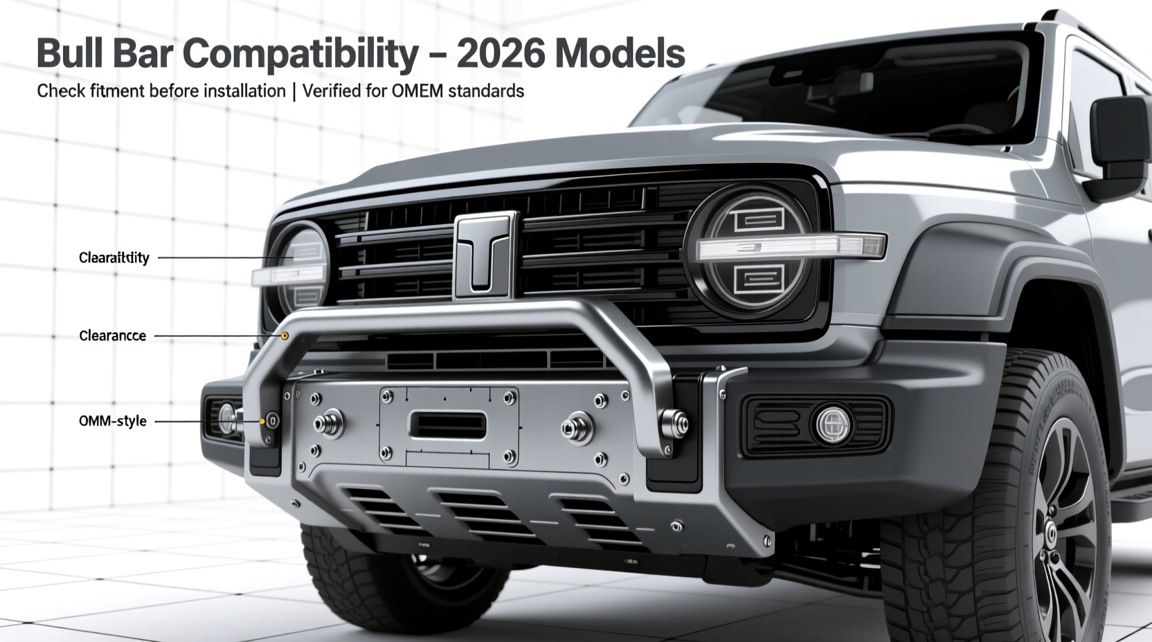bull bar compatibility 2026