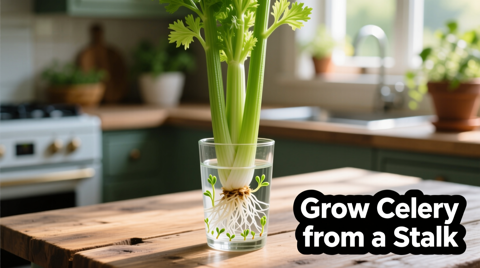 Grow Celery From Stalk: 8-Week Regrowth Guide