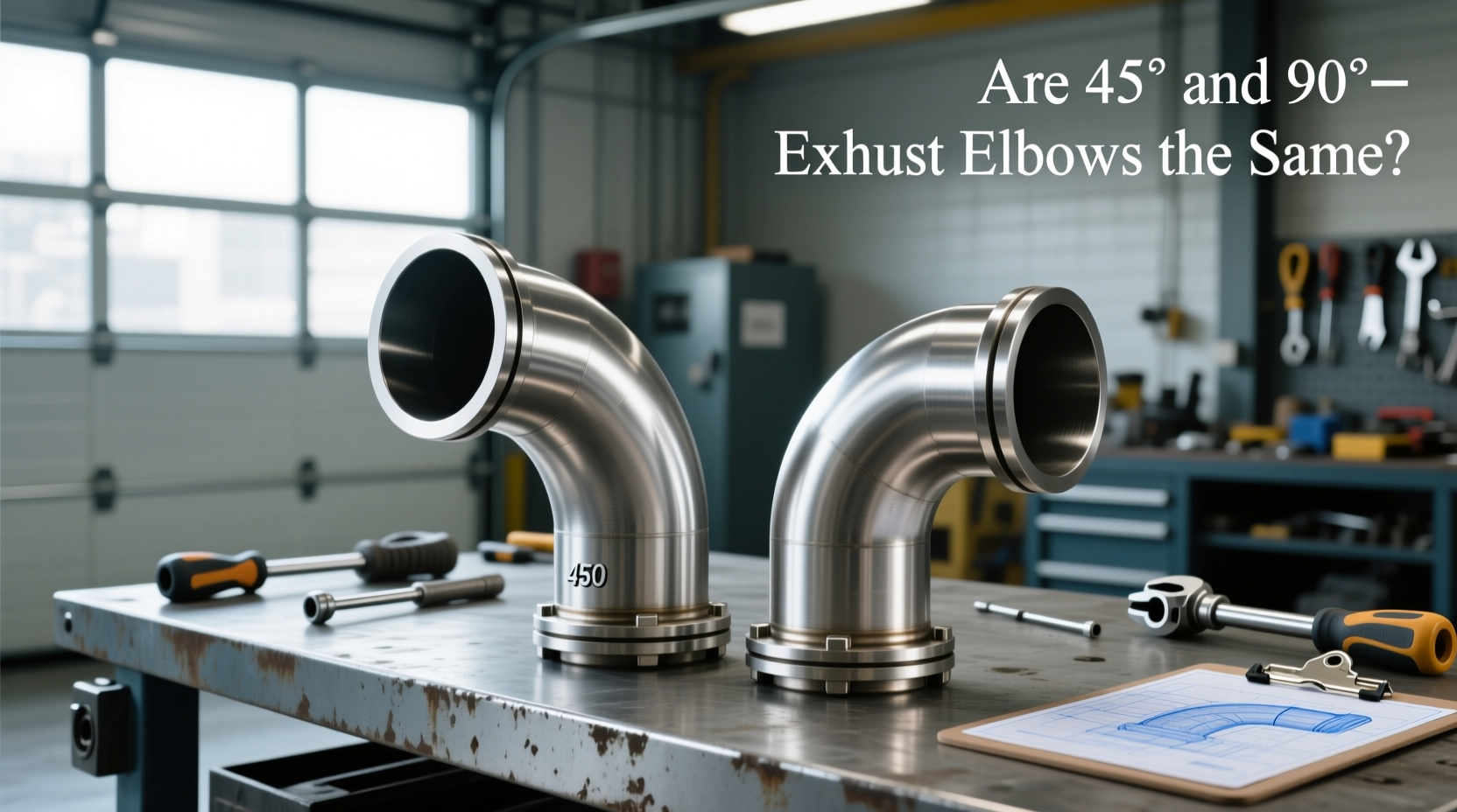 How to Choose 45 Degree Exhaust Elbow, Are 45 and 90-Degree Elbows the Same?