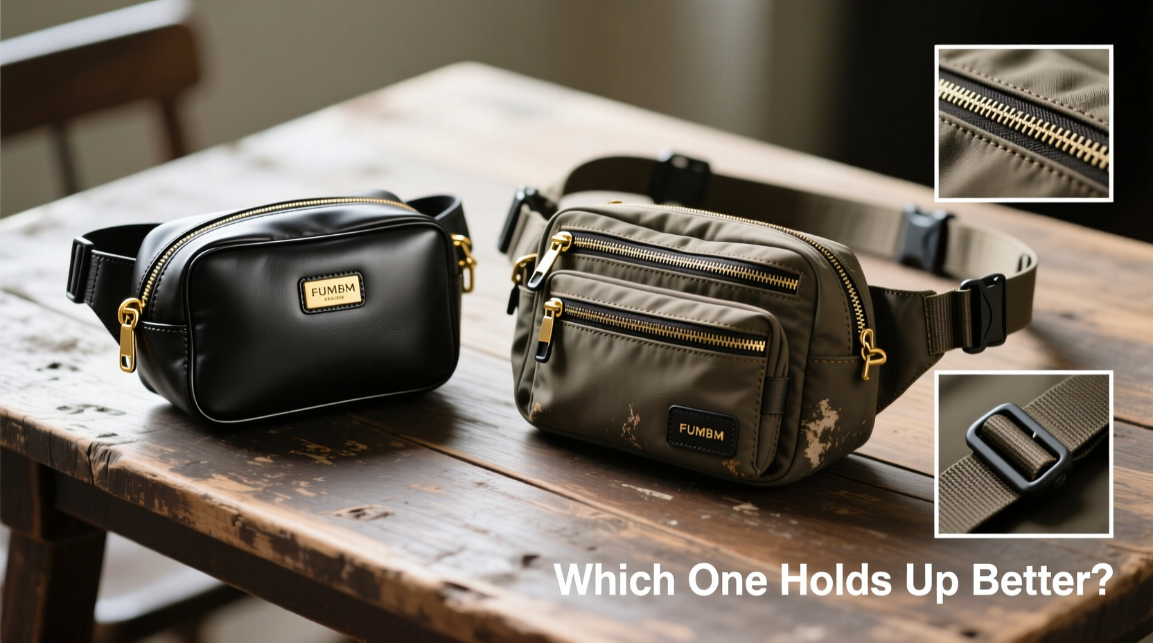luxury vs practical bumbag which one actually holds up better for everyday use