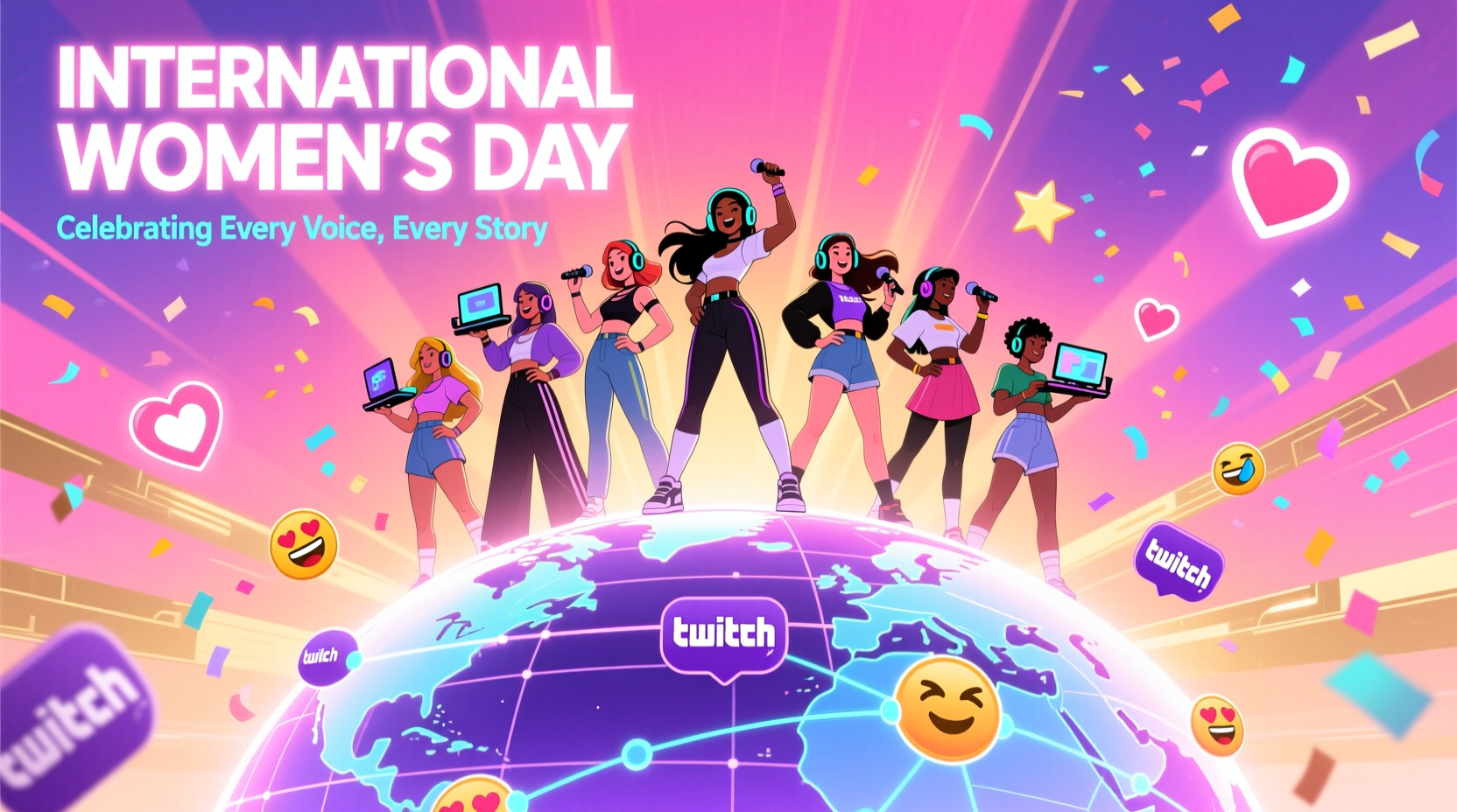 twitch international womens day