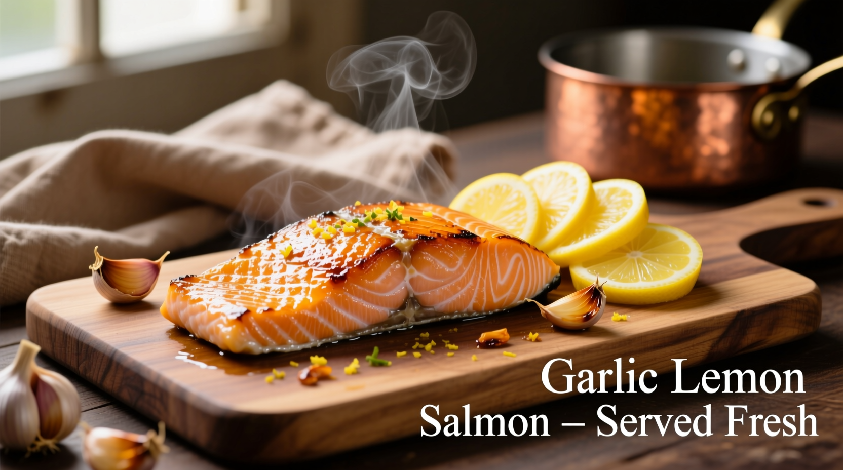 Perfect Garlic Lemon Salmon Recipe in 20 Minutes