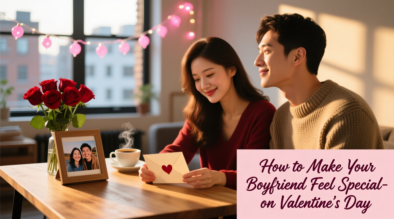how to make boyfriend feel special on valentines day