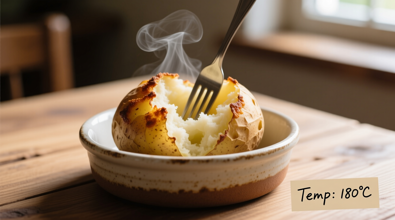 Perfect Baked Potato Temperature: 205-212°F for Fluffy Results