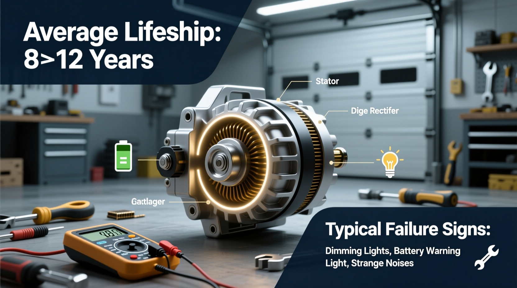 how long should a car alternator last