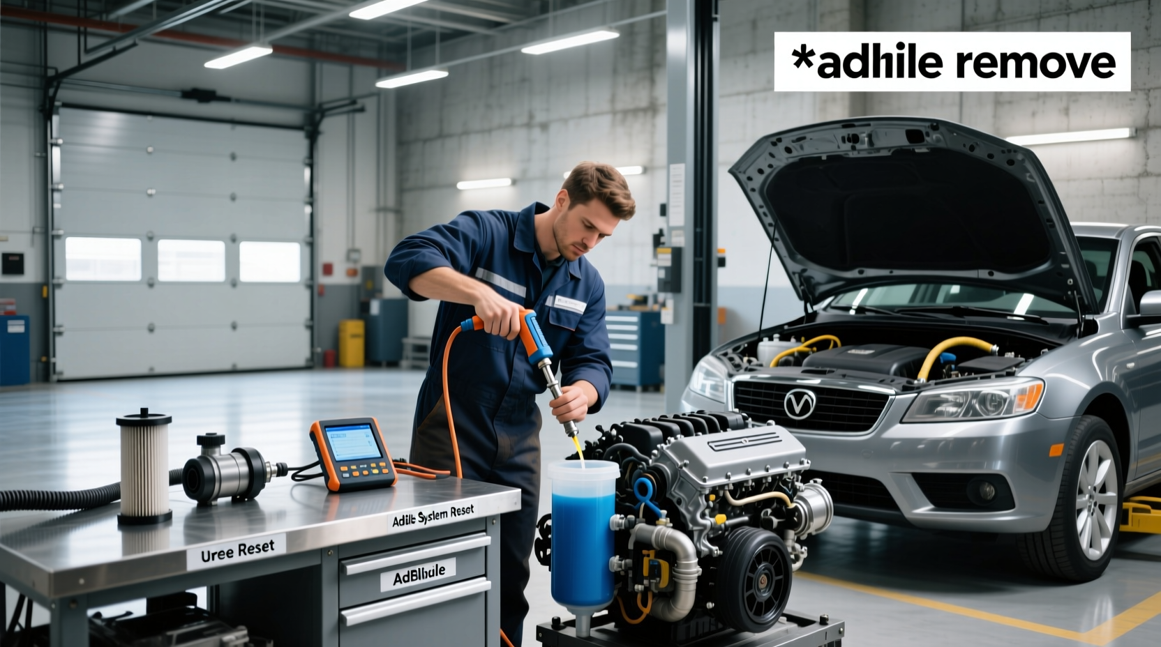 How to choose adblue remove tool,How to remove AdBlue system?