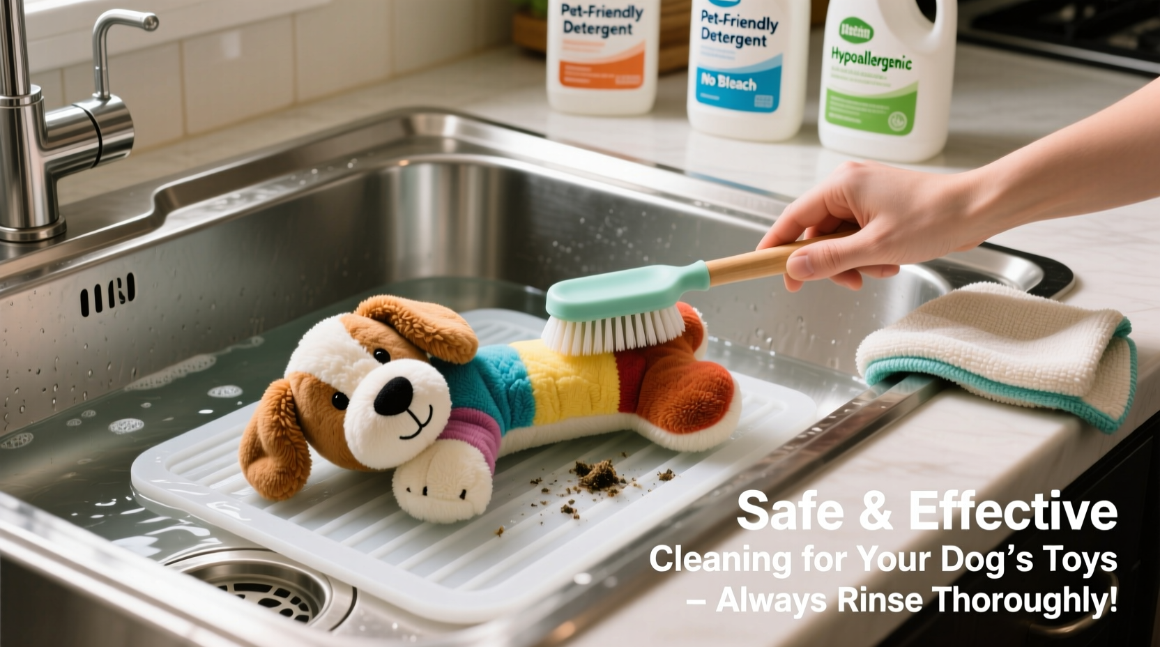 effective methods to deep clean plush dog toys and keep them safe for your pet