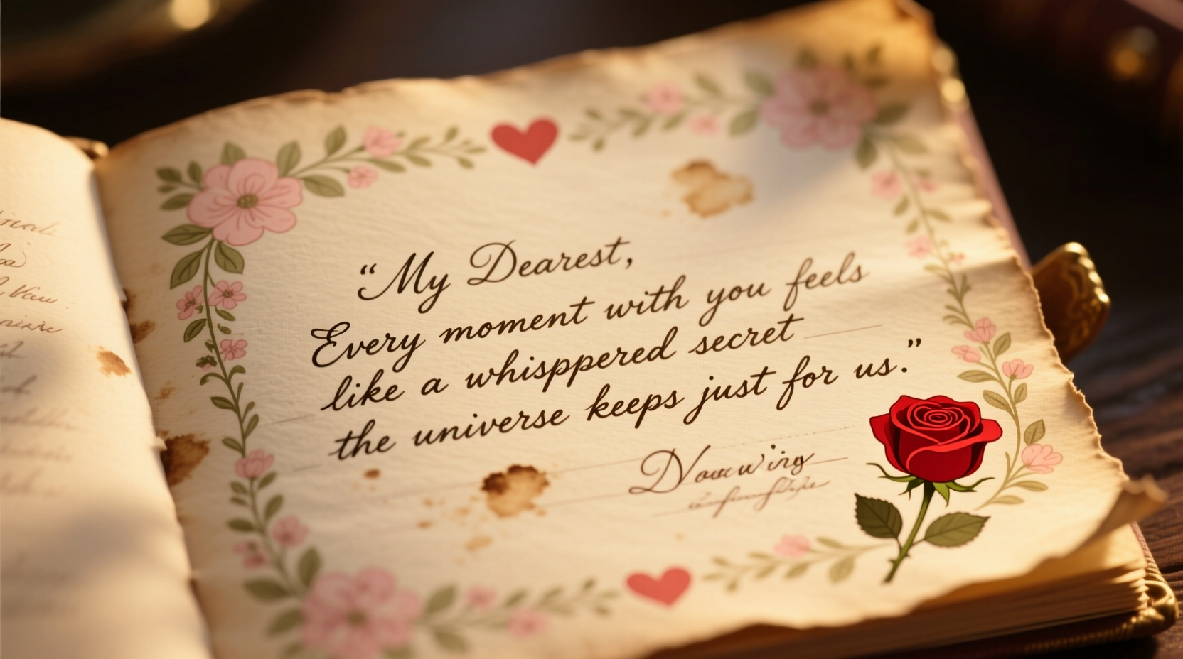 how to make a letter for valentines day