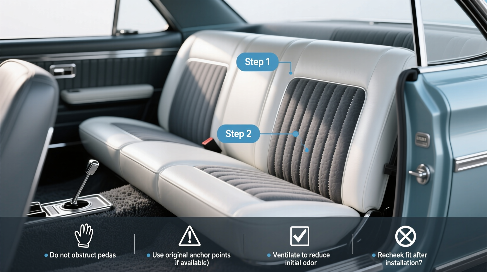 How to Choose 1966 Ford Fairlane Seat Covers: Buying Guide