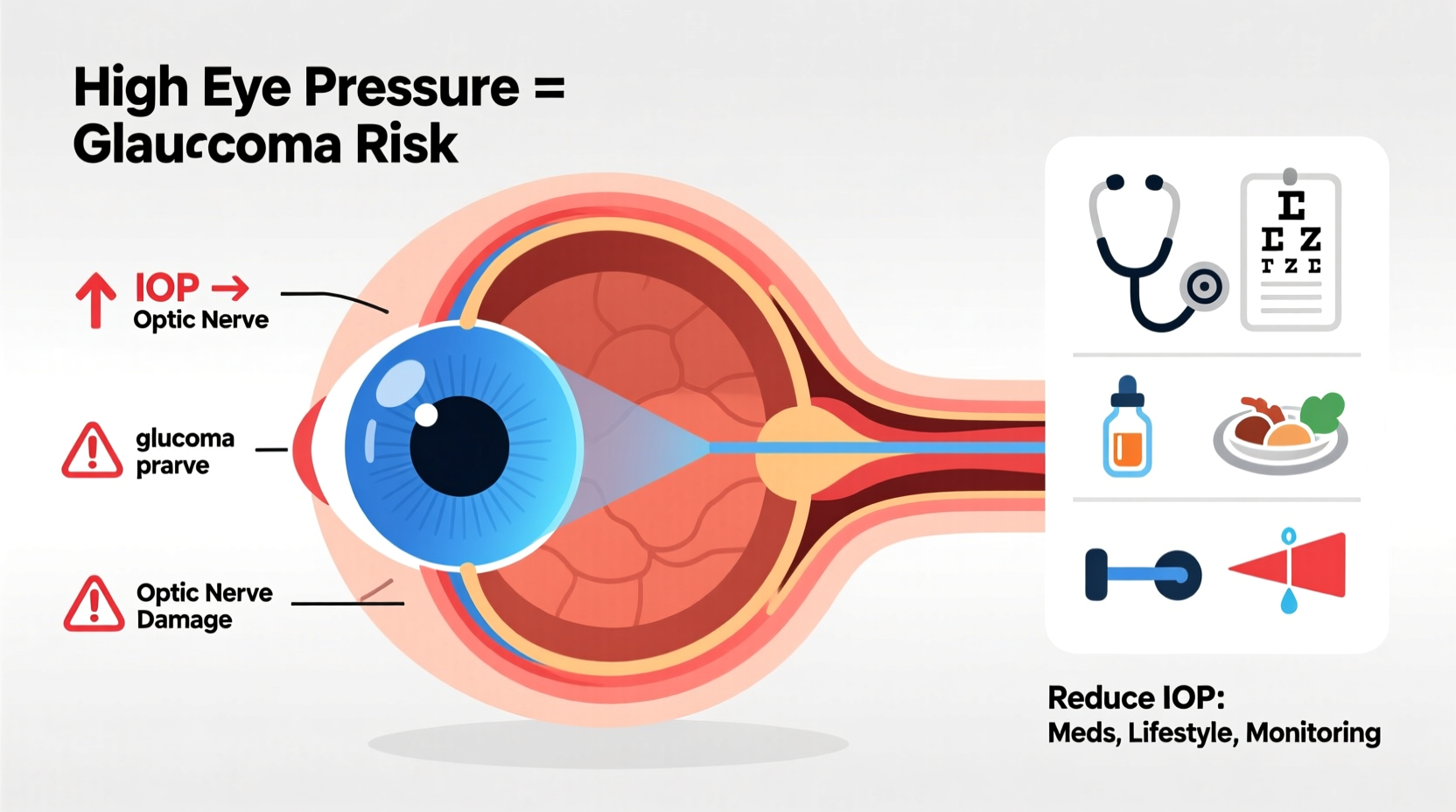 high eye pressure causes risks how to reduce it
