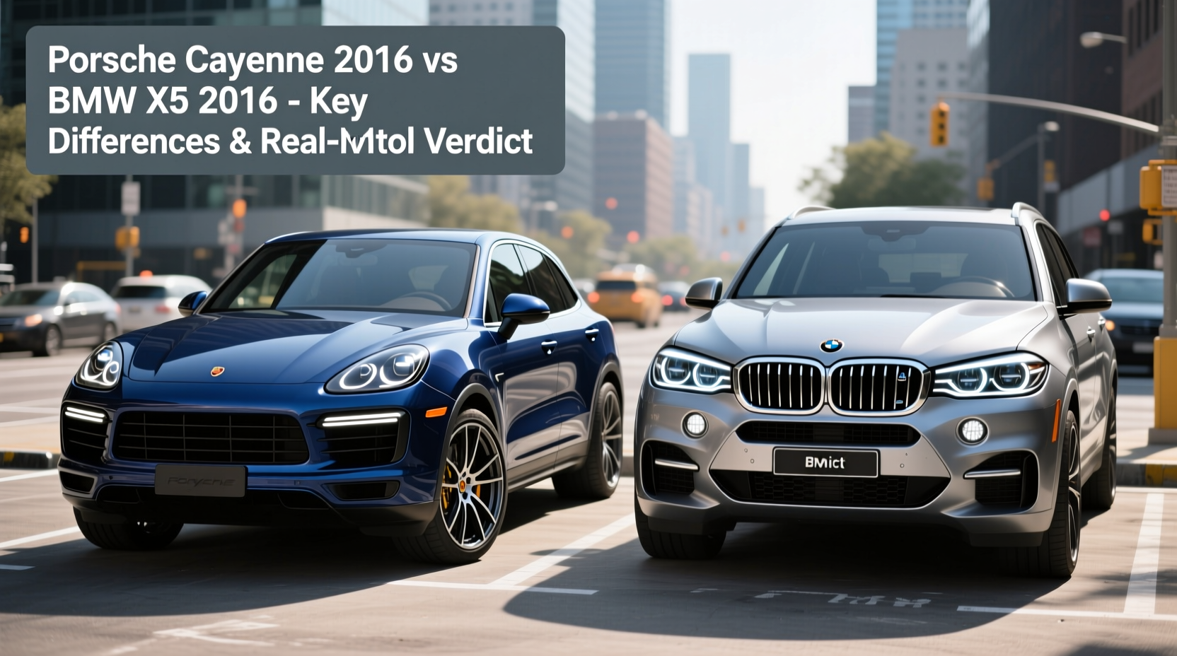 cayenne 2016 vs x5 2016