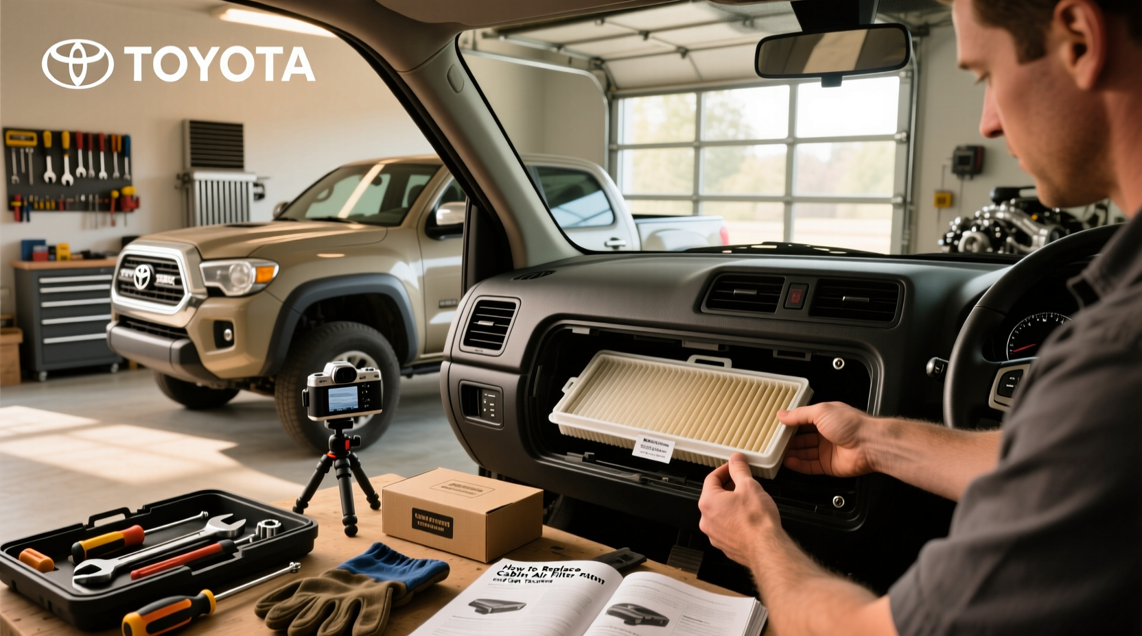 How to Replace Cabin Air Filter 2nd Gen Tacoma