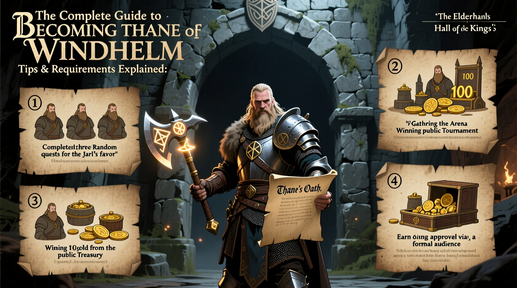 a complete guide to becoming thane of windhelm tips and requirements explained