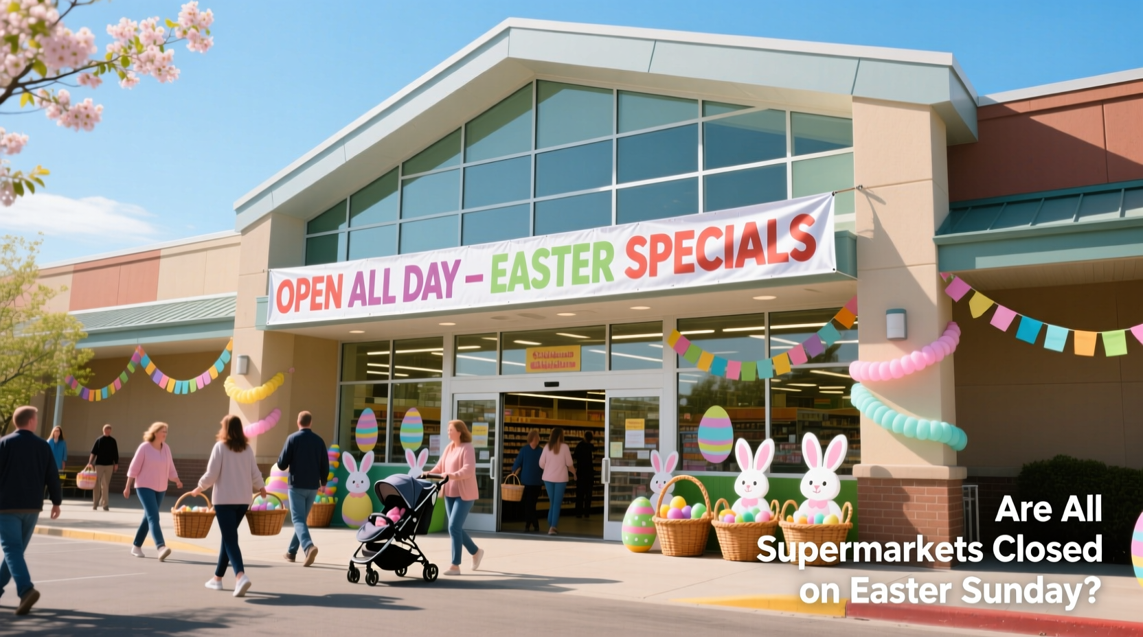 Are All Supermarkets Closed on Easter Sunday?